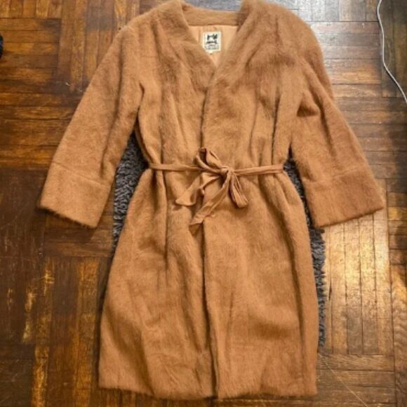 Jaase Teddy Coat - Toffee - Picture 2 of 11